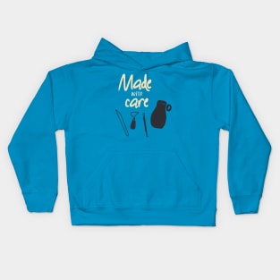 Ceramics made with care Kids Hoodie